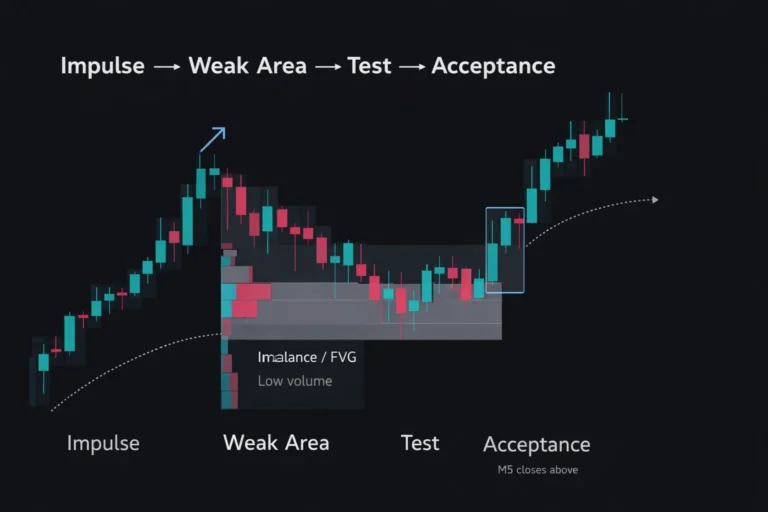 Market behvavior impulse - Lesson 4 The Test