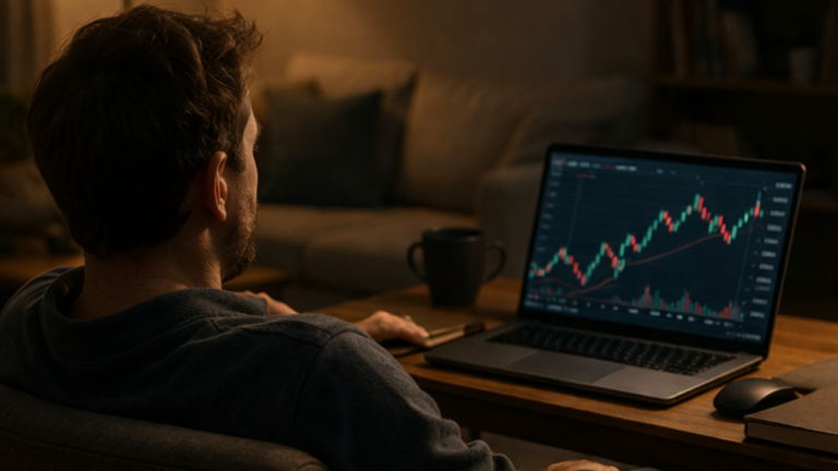 trader swithing charts over and over againg.